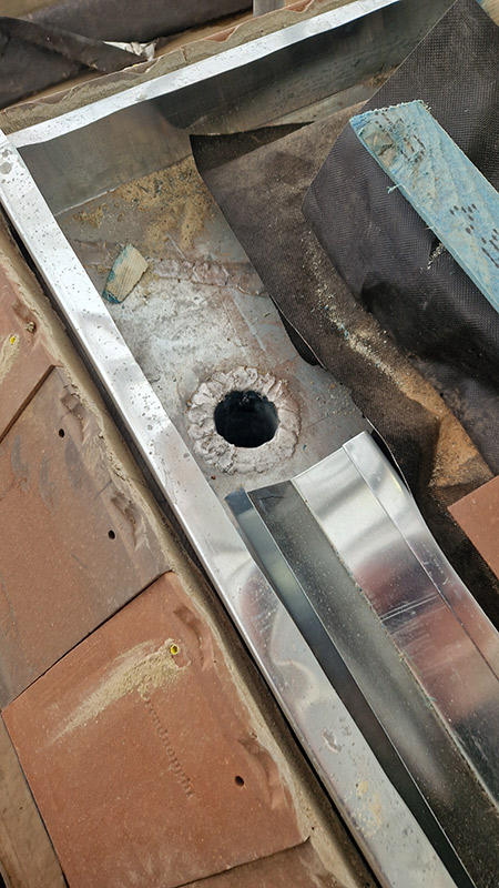 Zincwork at Wade House