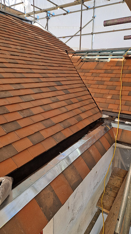 Zincwork at Wade House