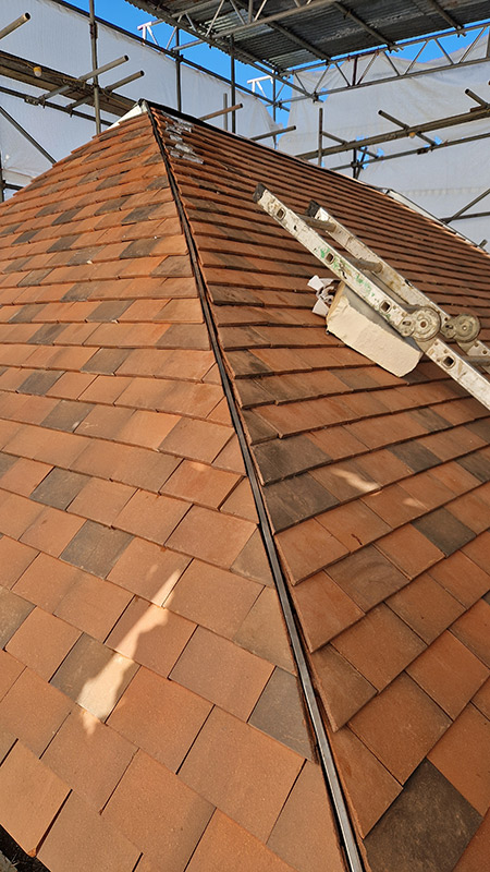 Zincwork at Wade House